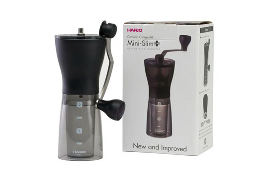 HARIO - Mini Coffee Mill Plus (Black)