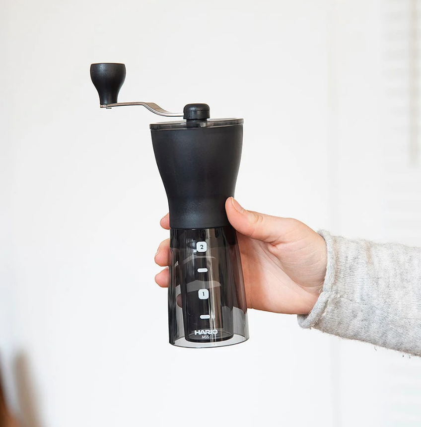 HARIO - Mini Coffee Mill Plus (Black)